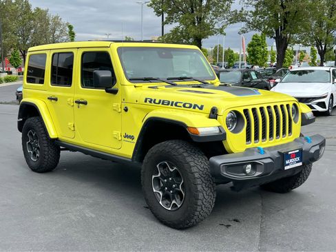 Used 2023 Jeep Wrangler Unlimited Rubicon 4xe w/ Safety Group AWD/4WD image 5