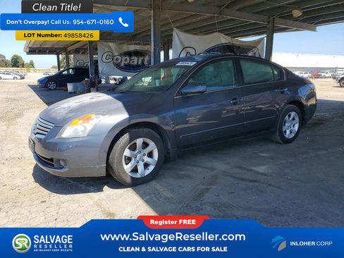 Used 2008 Nissan Altima Hybrid Sedan FWD image 1