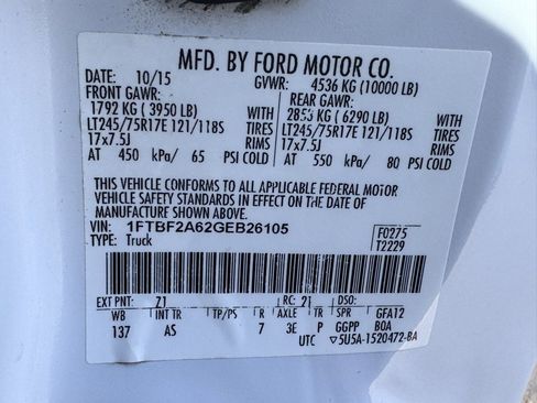 Used 2016 Ford F250 XL w/ Power Equipment Group image 32