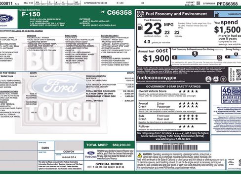 Certified 2023 Ford F150 XLT w/ Equipment Group 302A High image 2