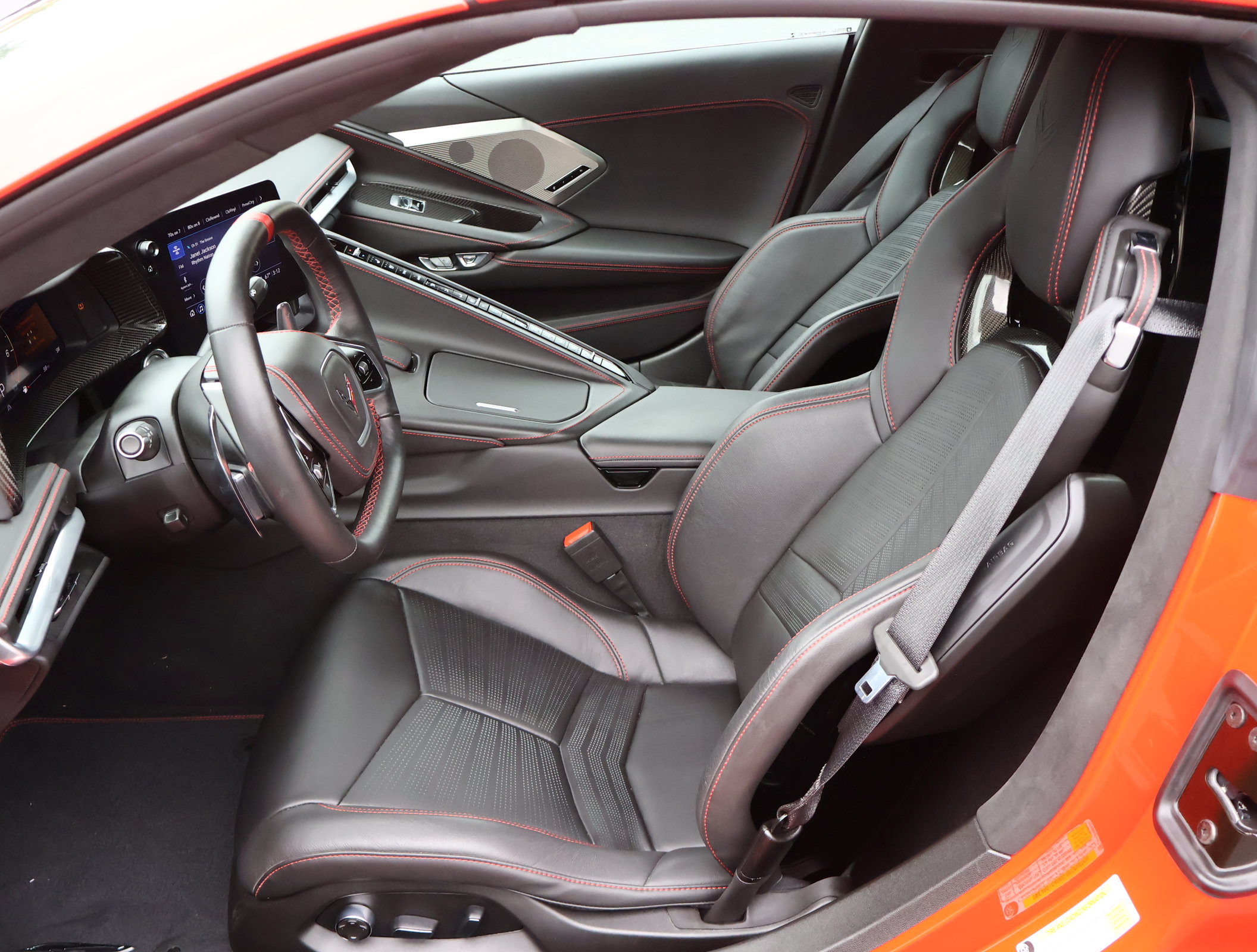 Used 2021 Chevrolet Corvette Stingray Premium Cpe w/ Engine Appearance Package RWD image 13