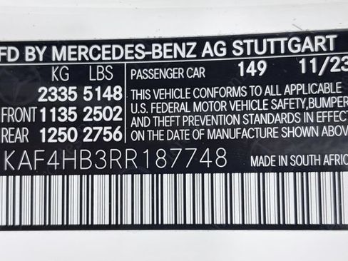 Certified 2024 Mercedes-Benz C 300 4MATIC Sedan image 26