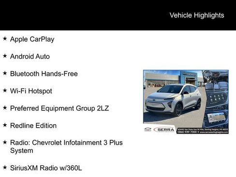 Certified 2023 Chevrolet Bolt EUV Premier w/ Redline Edition image 4