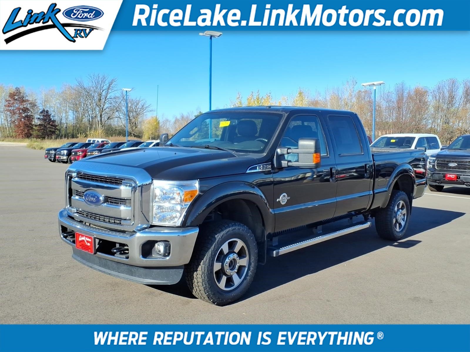 Used 2015 Ford F250 Lariat w/ Snow Plow Prep Package AWD/4WD image 1