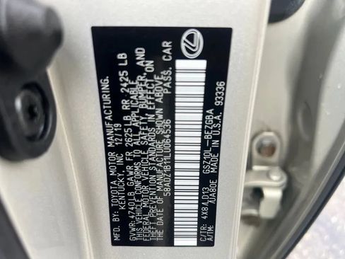 Used 2020 Lexus ES 350 w/ Premium Package FWD image 28