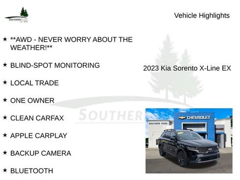 Used 2023 Kia Sorento X-Line EX image 7