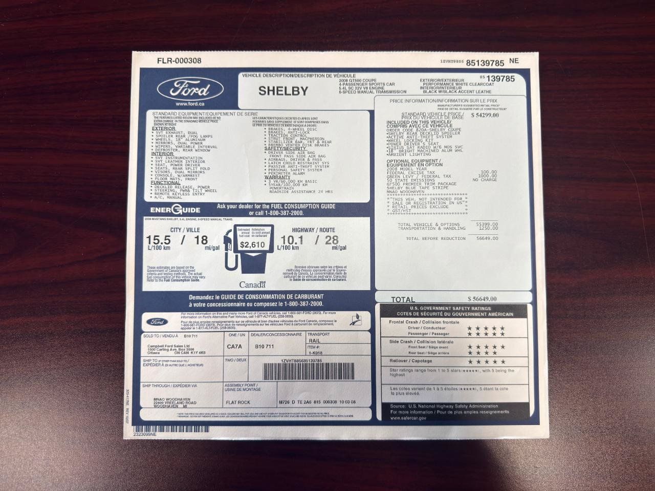 Used 2008 Ford Mustang Shelby GT500 RWD image 37
