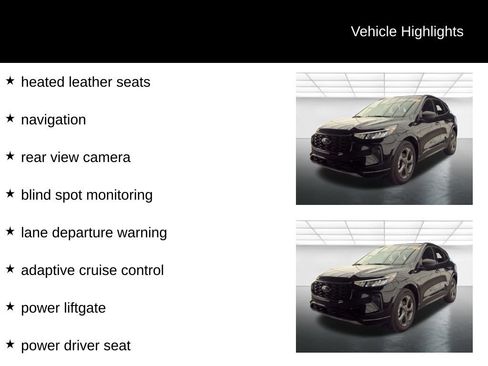 Used 2024 Ford Escape ST-Line w/ Tech Pack #1 AWD/4WD image 3