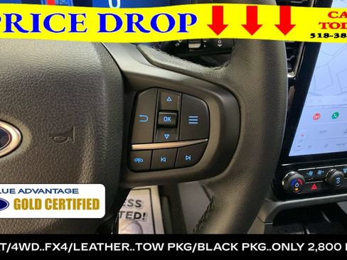 Certified 2025 Ford Ranger Lariat w/ FX4 Off-Road Package AWD/4WD image 35