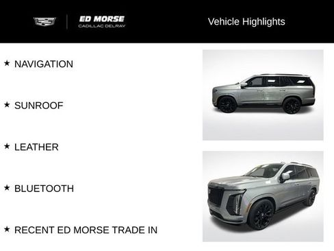 Certified 2025 Cadillac Escalade Sport Platinum w/ LPO, ONYX Package image 6