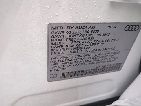 New 2026 Audi Q3 quattro 2.0T image 39