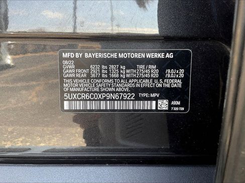 Used 2023 BMW X5 xDrive40i w/ Parking Assistance Package image 28