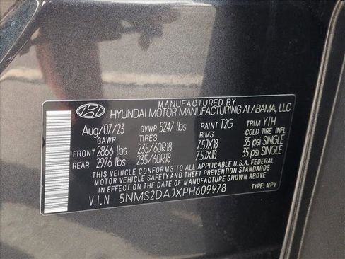 Used 2023 Hyundai Santa Fe SEL image 25