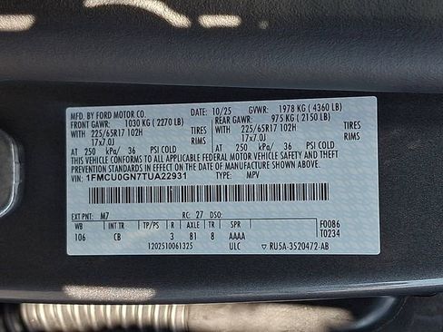 New 2026 Ford Escape Active FWD image 16