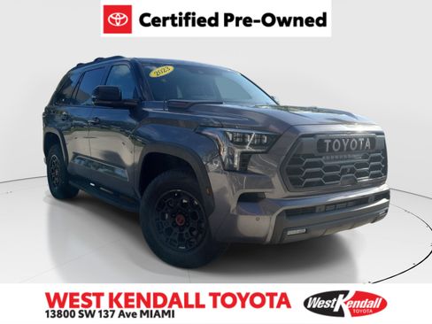 Certified 2023 Toyota Sequoia TRD Pro AWD/4WD image 1
