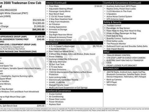 Certified 2024 RAM 3500 Tradesman w/ Chrome Appearance Group image 3