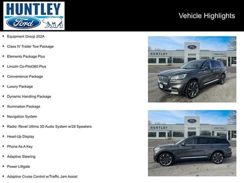 Used 2020 Lincoln Aviator Reserve w/ Equipment Group 202A image 2