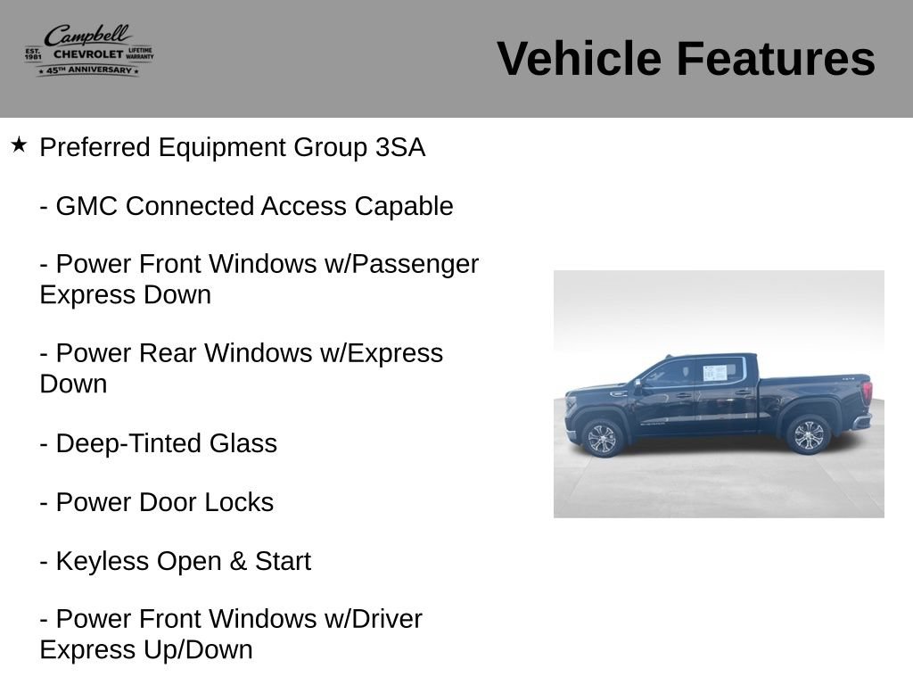 Used 2024 GMC Sierra 1500 SLE w/ Preferred Package AWD/4WD image 5