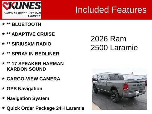 New 2026 RAM 2500 Laramie image 3