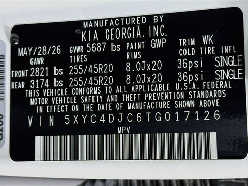 New 2026 Kia EV6 GT-Line AWD/4WD image 40