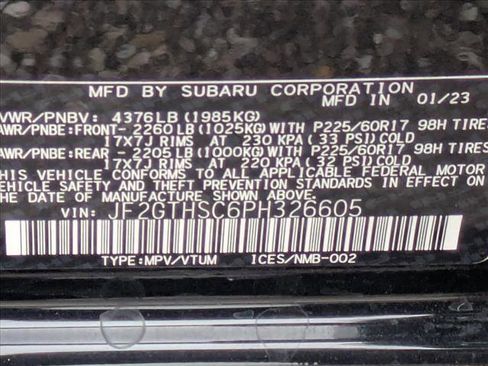 Used 2023 Subaru Crosstrek 2.5i Sport AWD/4WD image 22