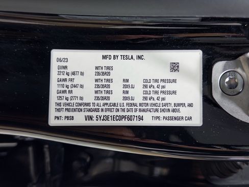 Used 2023 Tesla Model 3 Performance AWD/4WD image 28