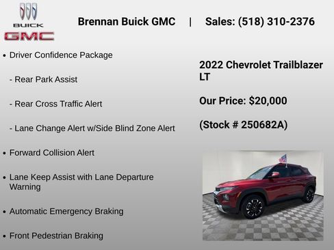 Used 2022 Chevrolet TrailBlazer LT w/ Convenience Package AWD/4WD image 12