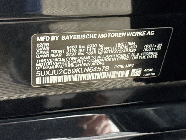Used 2019 BMW X5 xDrive50i w/ M Sport Package AWD/4WD image 33