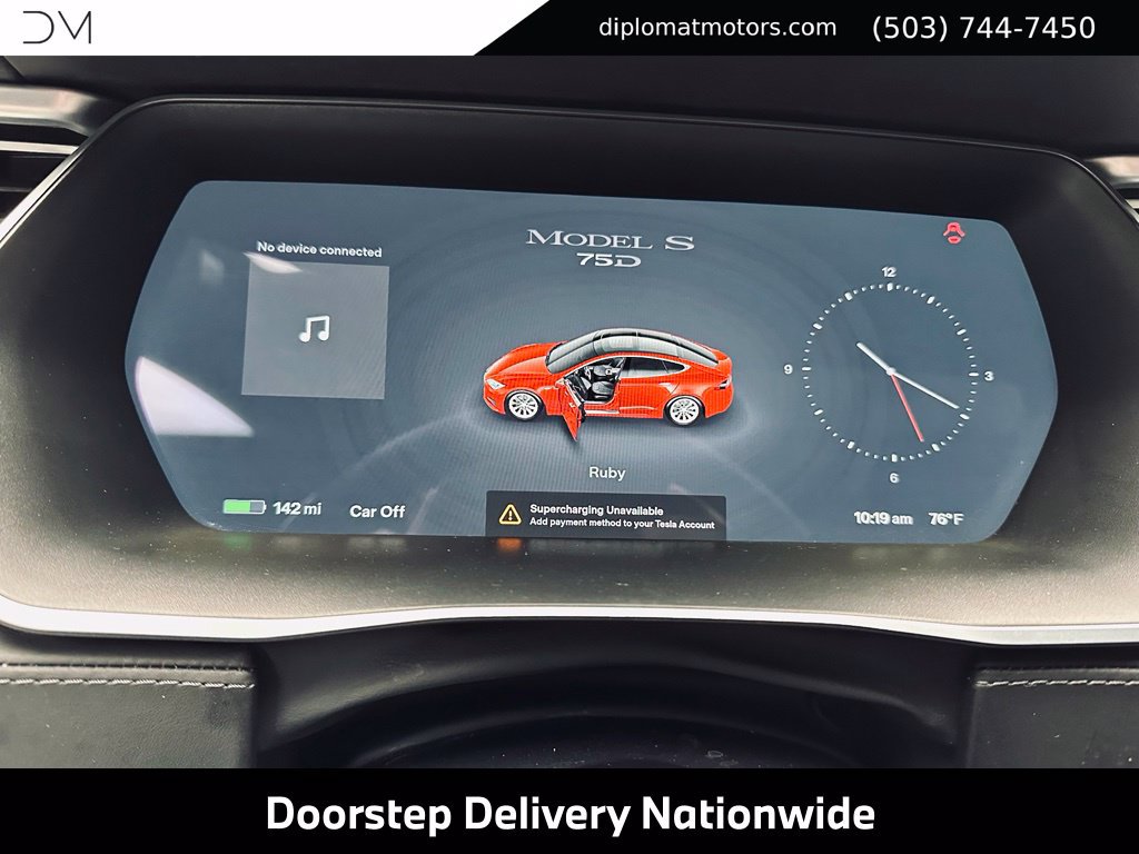 Used 2016 Tesla Model S 75D AWD/4WD image 32