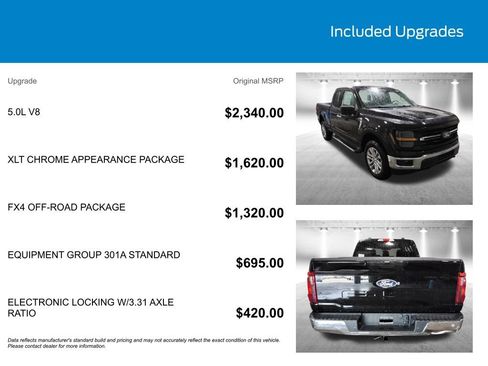 New 2026 Ford F150 XLT w/ XLT Chrome Appearance Package AWD/4WD image 3