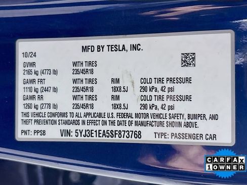 Used 2025 Tesla Model 3 Long Range RWD image 31