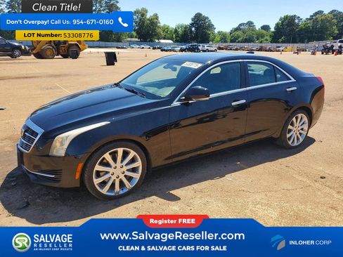 Used 2015 Cadillac ATS Luxury w/ Sun And Sound Package RWD image 1