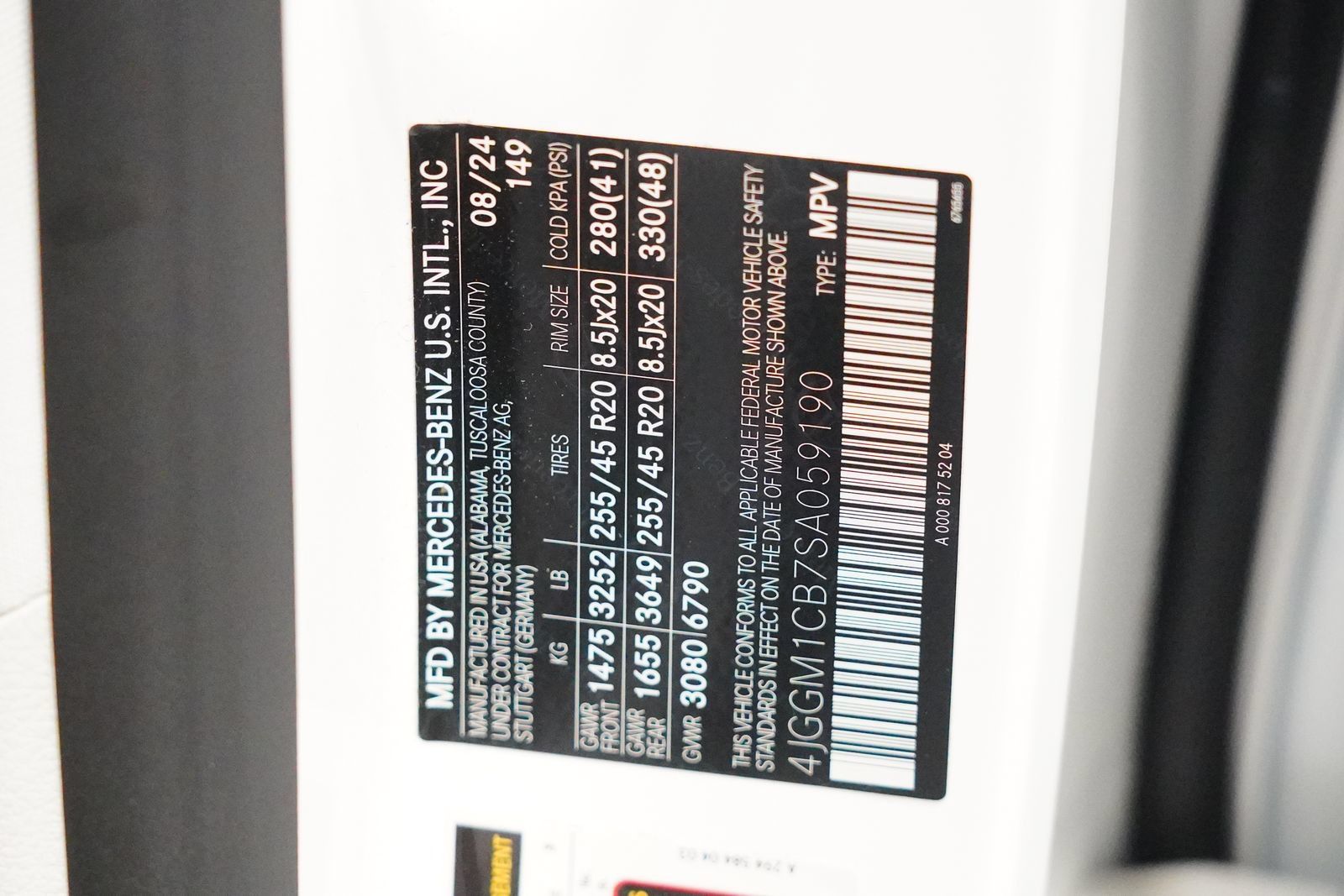 Certified 2025 Mercedes-Benz EQE 350+ 4MATIC SUV image 30