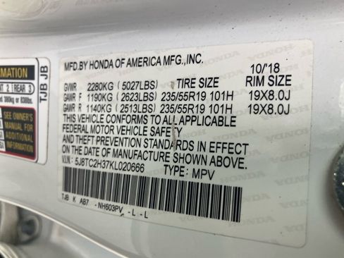 Used 2019 Acura RDX AWD image 38