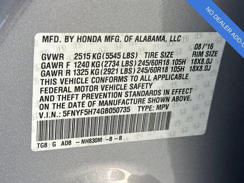 Used 2016 Honda Pilot EX-L image 36