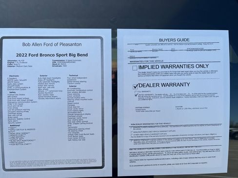 Used 2022 Ford Bronco Sport Big Bend image 19