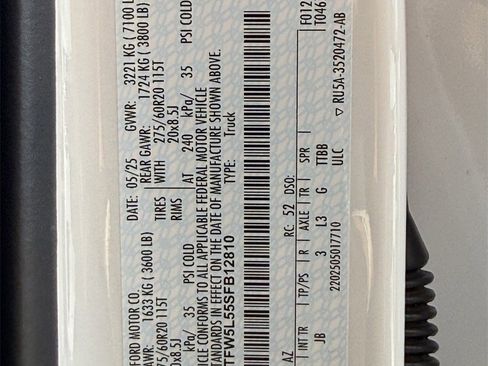 New 2025 Ford F150 Lariat w/ Equipment Group 501A Mid image 68