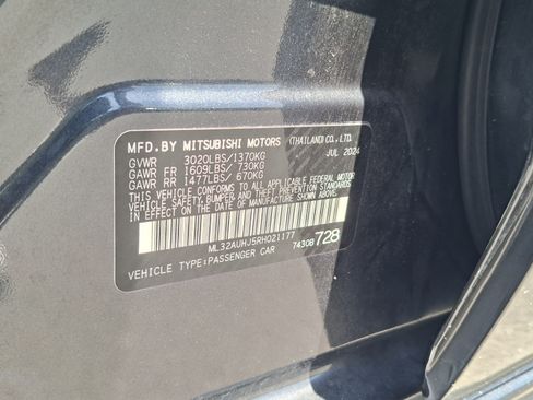 Used 2024 Mitsubishi Mirage ES FWD image 26