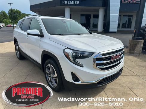 Certified 2021 GMC Terrain SLT w/ Infotainment Package II AWD/4WD image 1