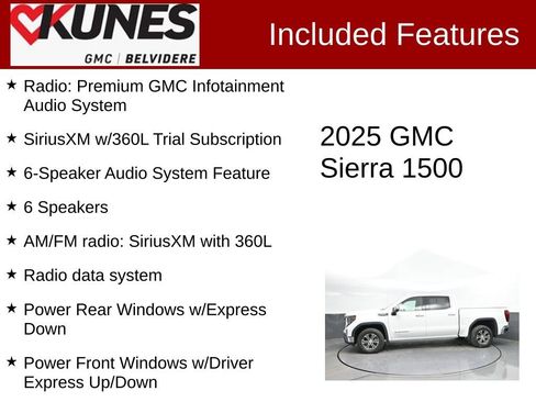 Used 2025 GMC Sierra 1500 SLT AWD/4WD image 2