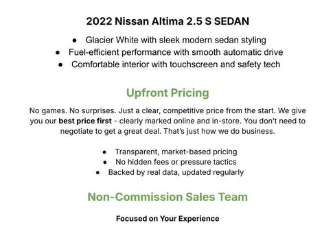 Used 2022 Nissan Altima 2.5 S FWD image 3
