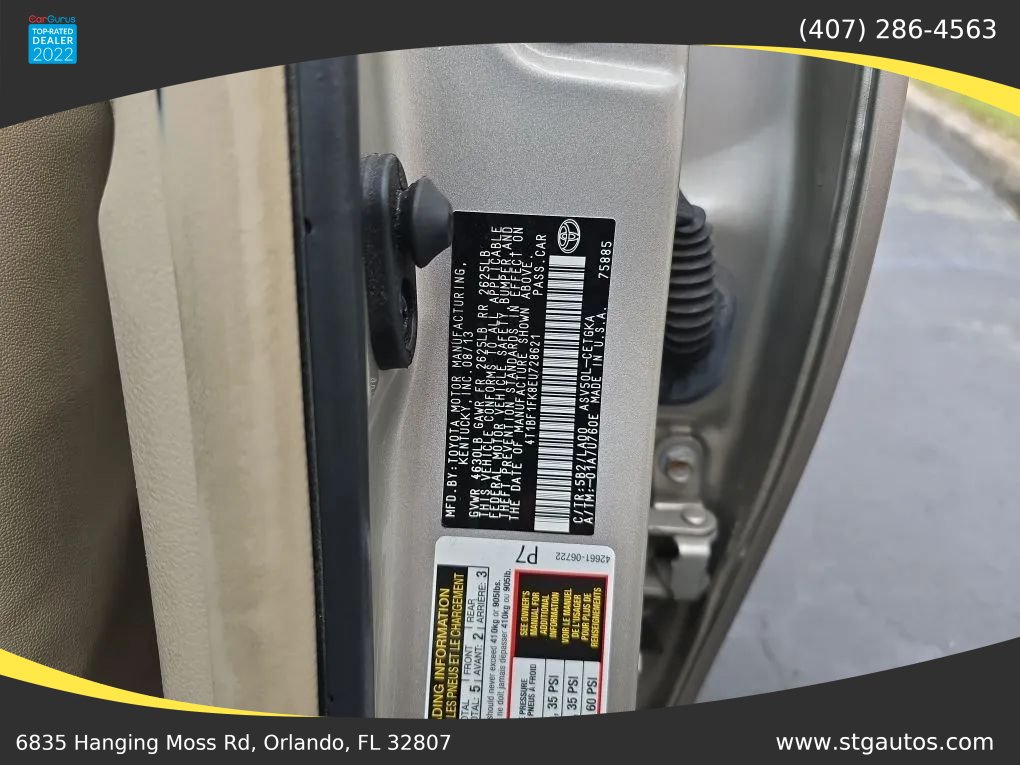 Used 2014 Toyota Camry XLE w/ Leather Package FWD image 28