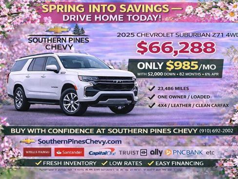 Used 2025 Chevrolet Suburban Z71 image 2