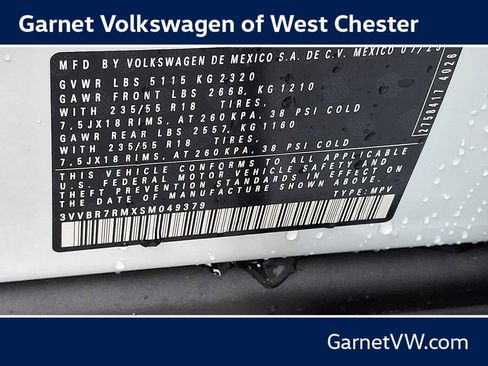 New 2025 Volkswagen Tiguan S AWD/4WD image 10