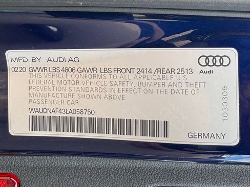 Used 2020 Audi A4 2.0T Premium w/ Convenience Package image 13