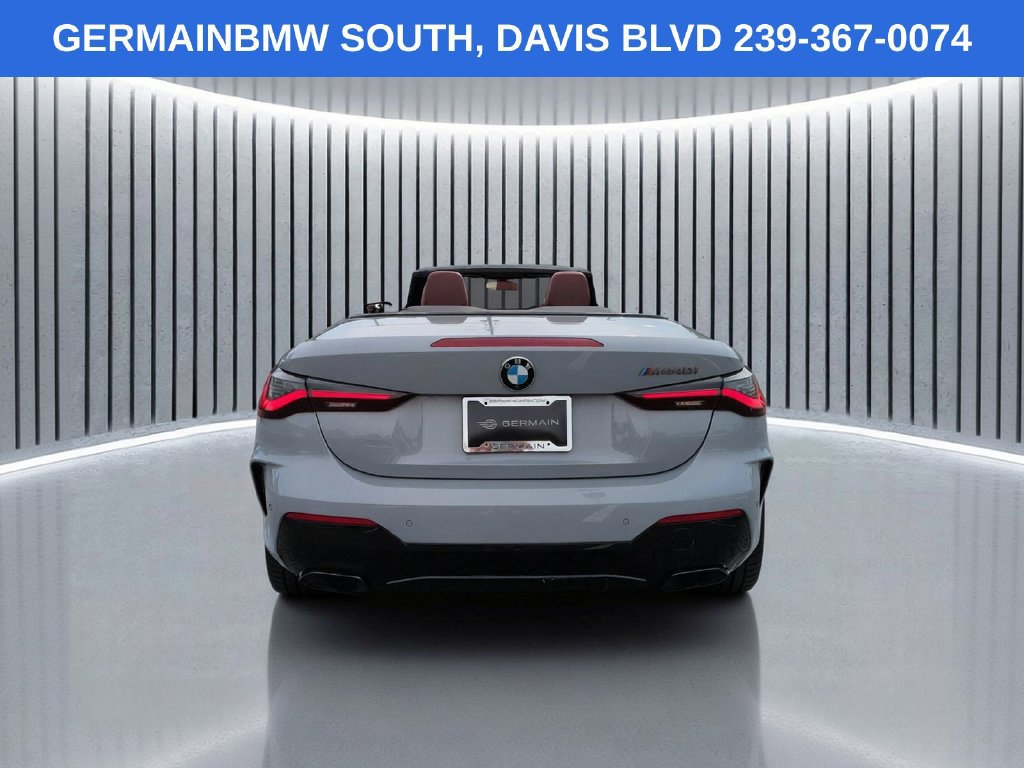 Certified 2024 BMW M440i Convertible w/ Shadowloine Package RWD image 6