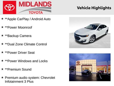 Used 2024 Chevrolet Malibu LT image 2