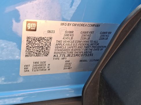 Certified 2024 Chevrolet Trax RS w/ Sunroof Package FWD image 25