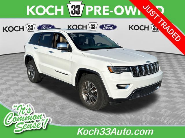 Used 2021 Jeep Grand Cherokee Limited w/ Premium Lighting Group AWD/4WD 360° Tour