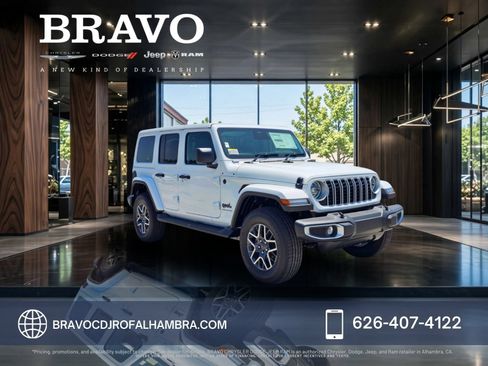 New 2026 Jeep Wrangler Unlimited Sahara w/ Safety Group AWD/4WD image 1